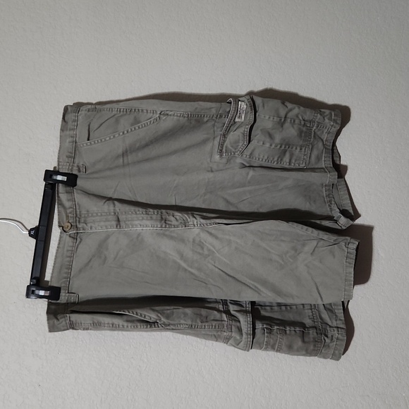 Wrangler Cargo Shorts Mens Size 40 Gray ish Y2K - Picture 1 of 6